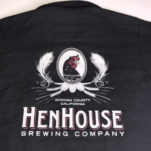 Hen House brewing company work shirt small